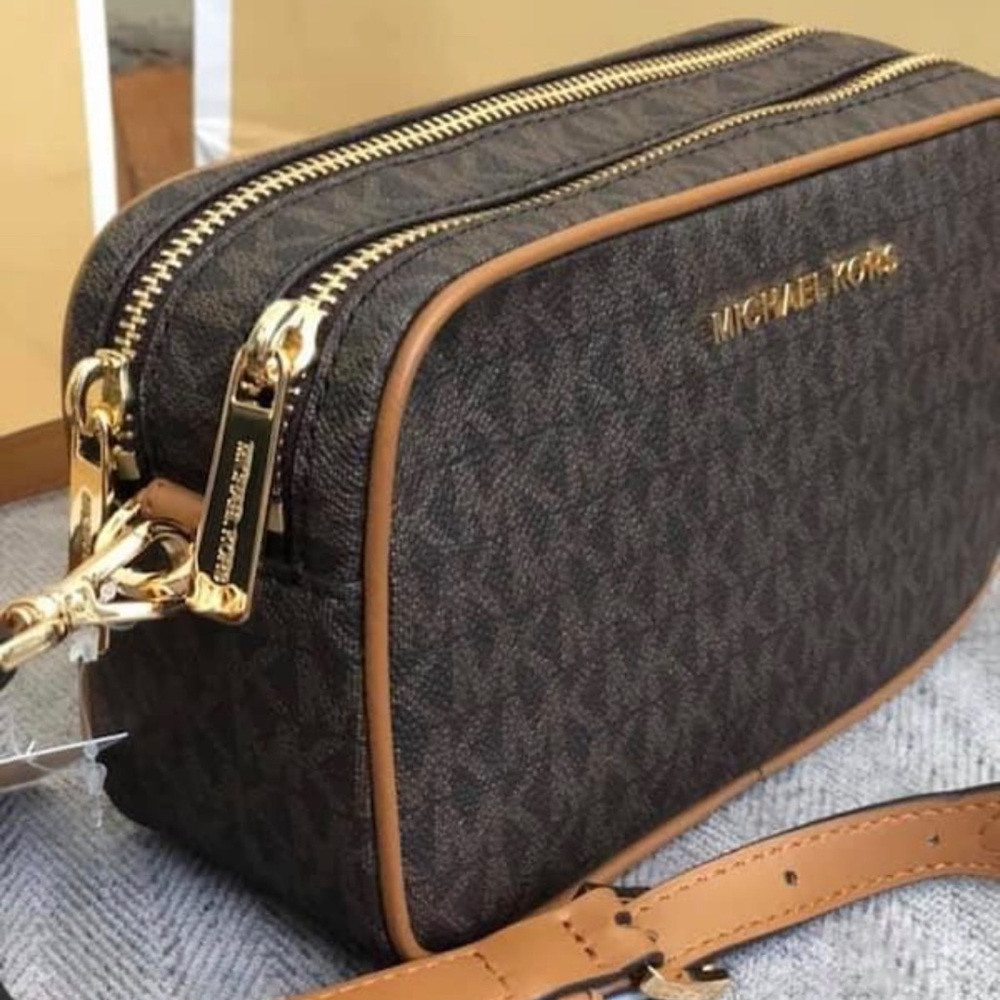 Michael Kors handbag  & small wallet- crossover-in EXCELLENT condition